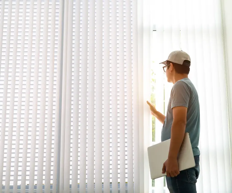 Zebra Blinds for ambiance